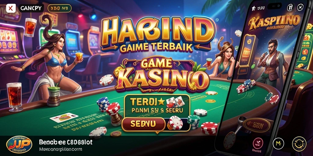 Tampilan gameplay menarik dari HARAPJP dengan pengalaman Kasino yang seru.