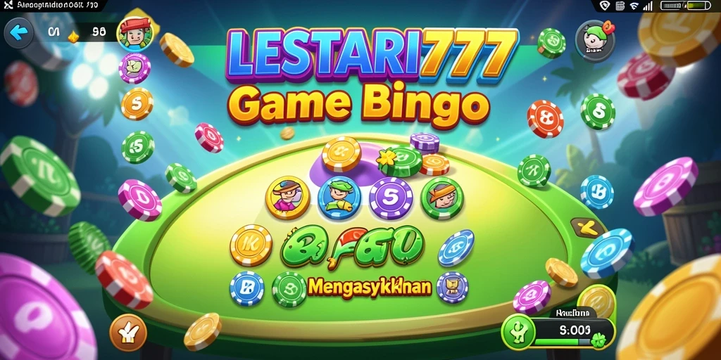Screenshot gameplay Bingo yang menarik dan interaktif.