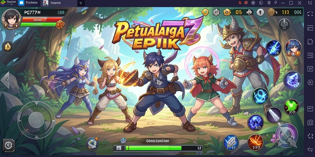 Tampilkan karakter anime dalam pertempuran seru dan mendebarkan.