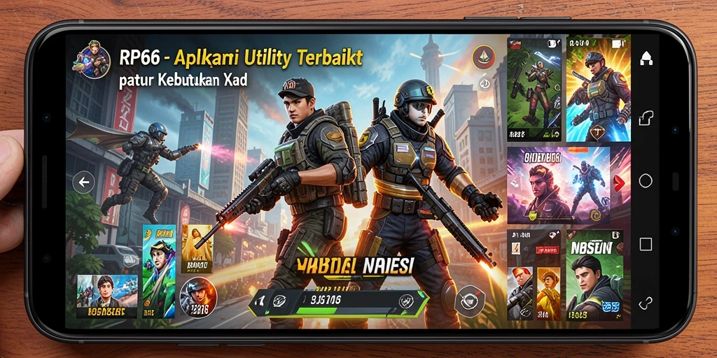 Tampilan antarmuka RP66 yang sederhana dan efektif untuk manajemen tugas.