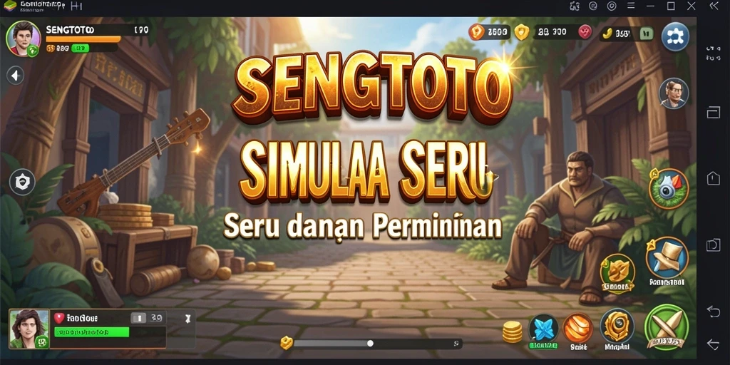 Tampilan gameplay SENGTOTO yang menarik dan interaktif.
