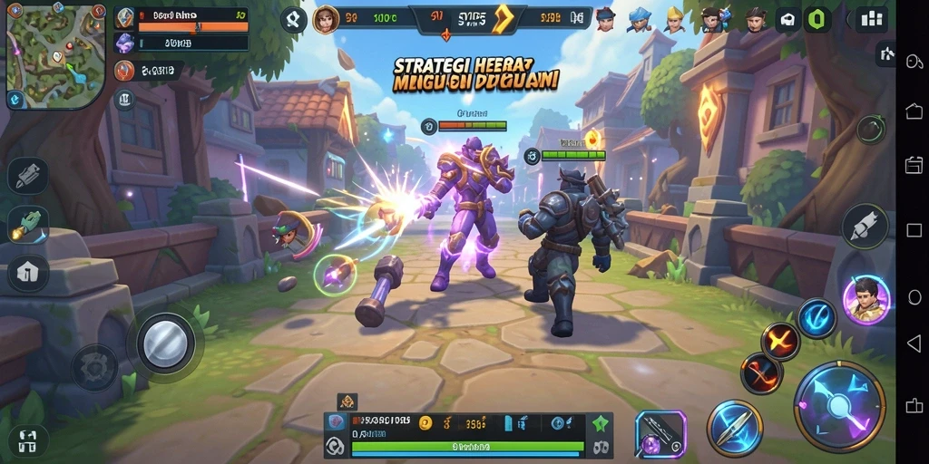 Tampilan gameplay SVIP5 dengan strategi yang mendalam dan unit yang beragam.