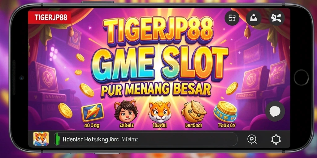 Tampilan gameplay Slot yang menarik di TIGERJP88.