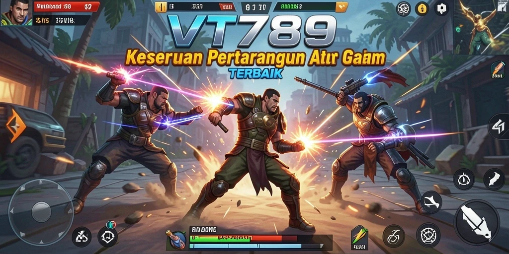 Tampilan aksi seru dalam gameplay VT789 yang mendebarkan.